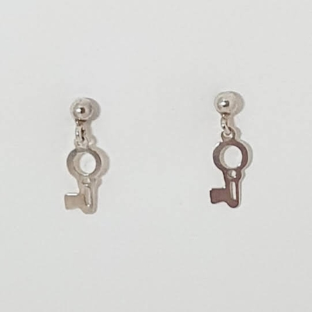 Pendientes de Plata LLAVE